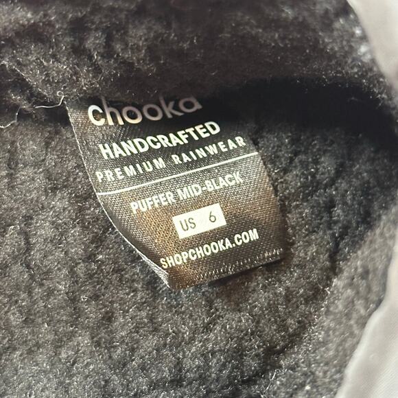 Chooka Women's Black Nylon Puffer Snow Boots Size 6 - Picture 7 of 8